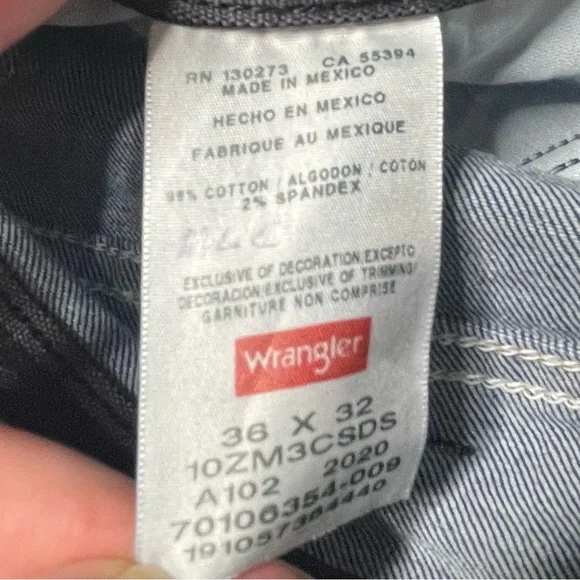 Wrangler 36x32 Comfort Flex Waistband Jeans - Picture 6 of 6
